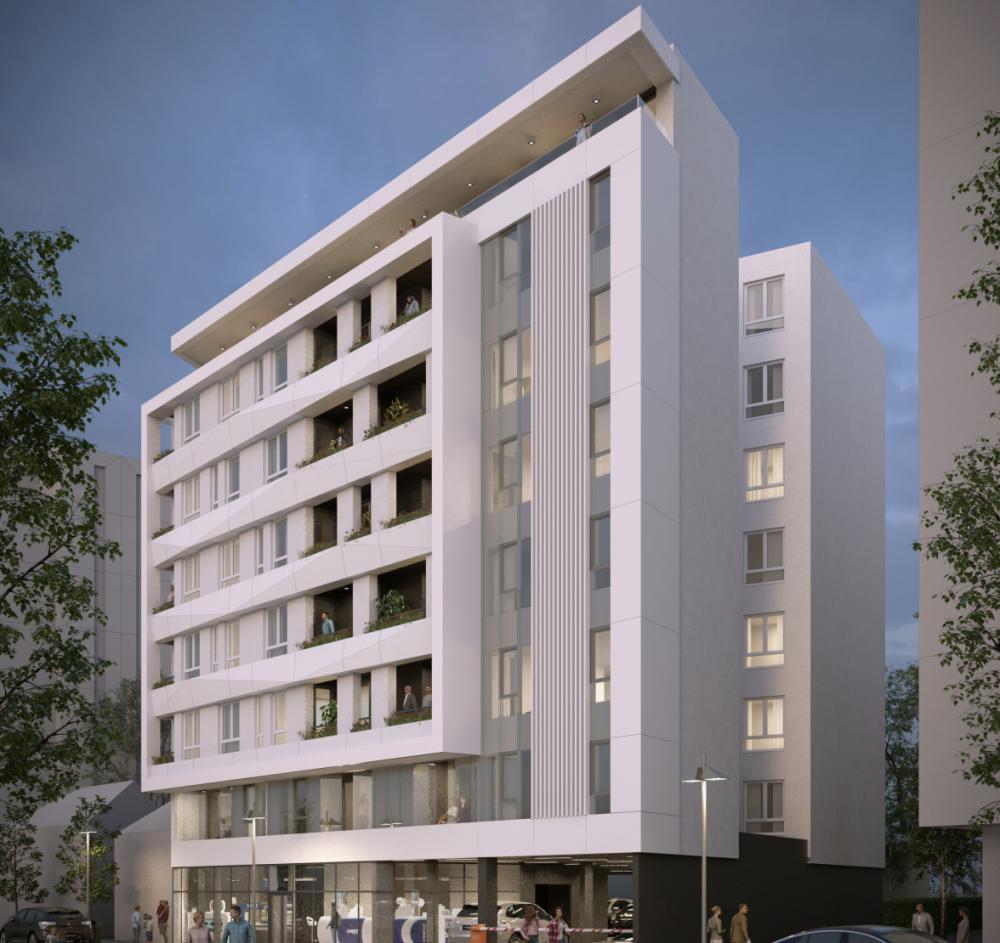 Slika projekta Stambeno-poslovni objekat u centru Niša sa 7 spratova